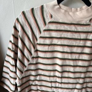 Mock Neck Boxy tee